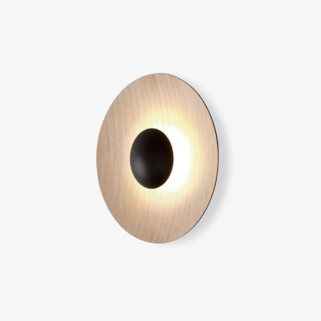 Professional Ginger Round Wall Lamp Traditional