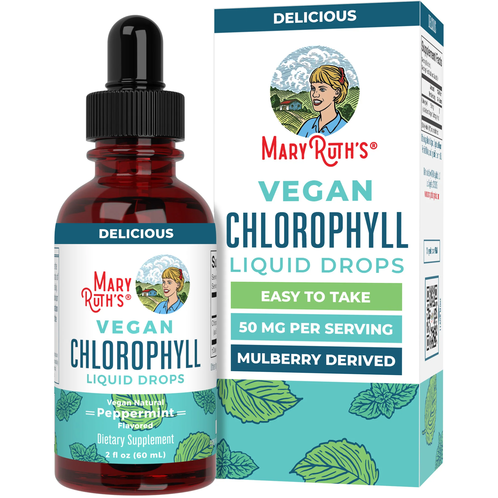 Contemporary MaryRuth's Vegan Liquid Chlorophyll Drops Relaxed