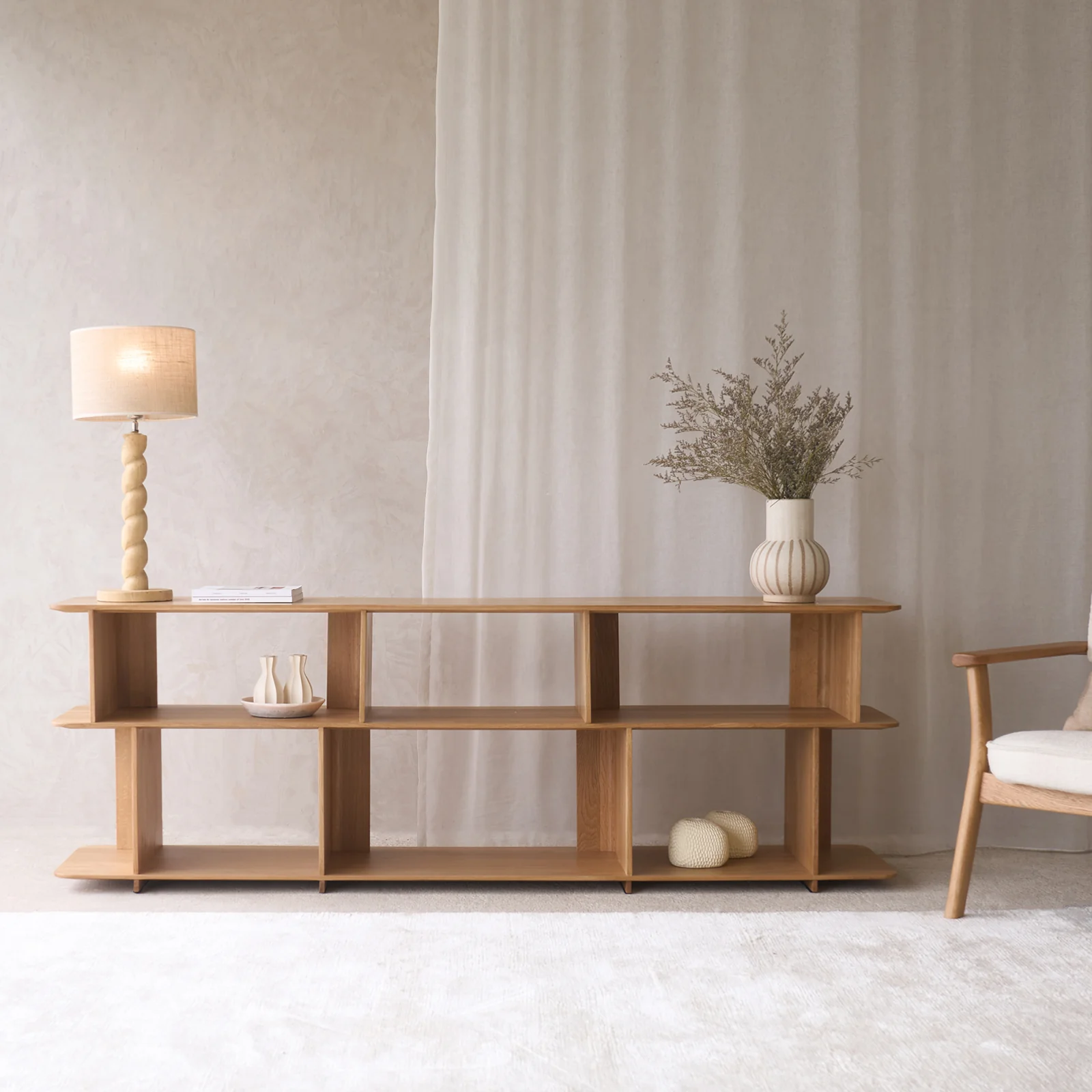 Outstanding Jaunt Shelf Oak 200cm Enhanced