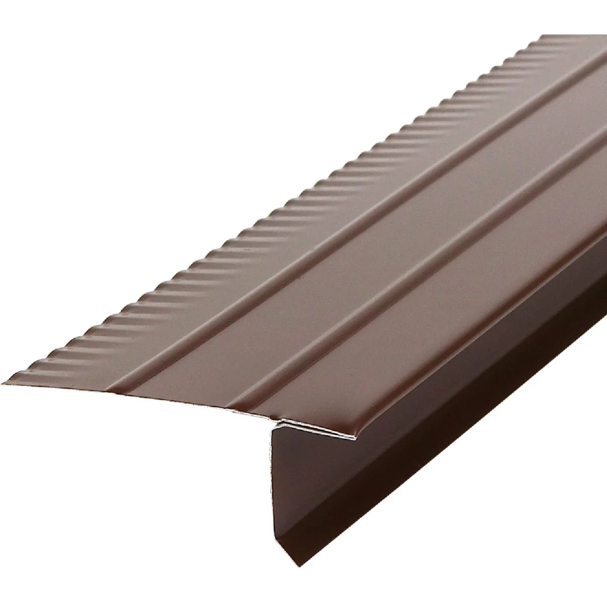 Pure Amerimax F5 Galvanized Steel Drip Edge Flashing Brown Trendy