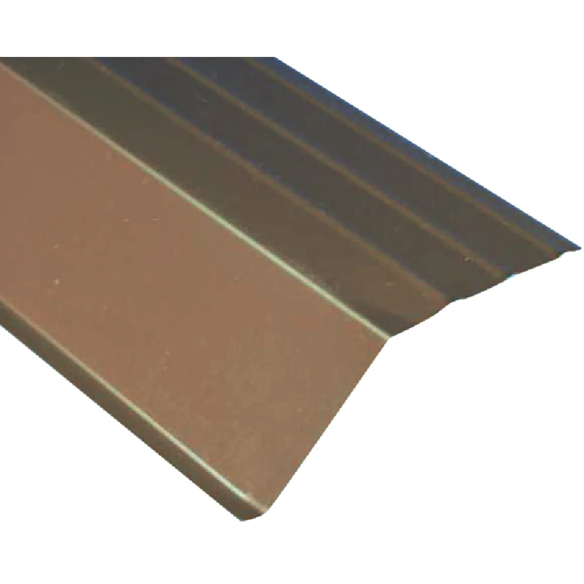 Excellent Amerimax 5 In. Galvanized Steel Roof Apron Flashing Brown Specialty