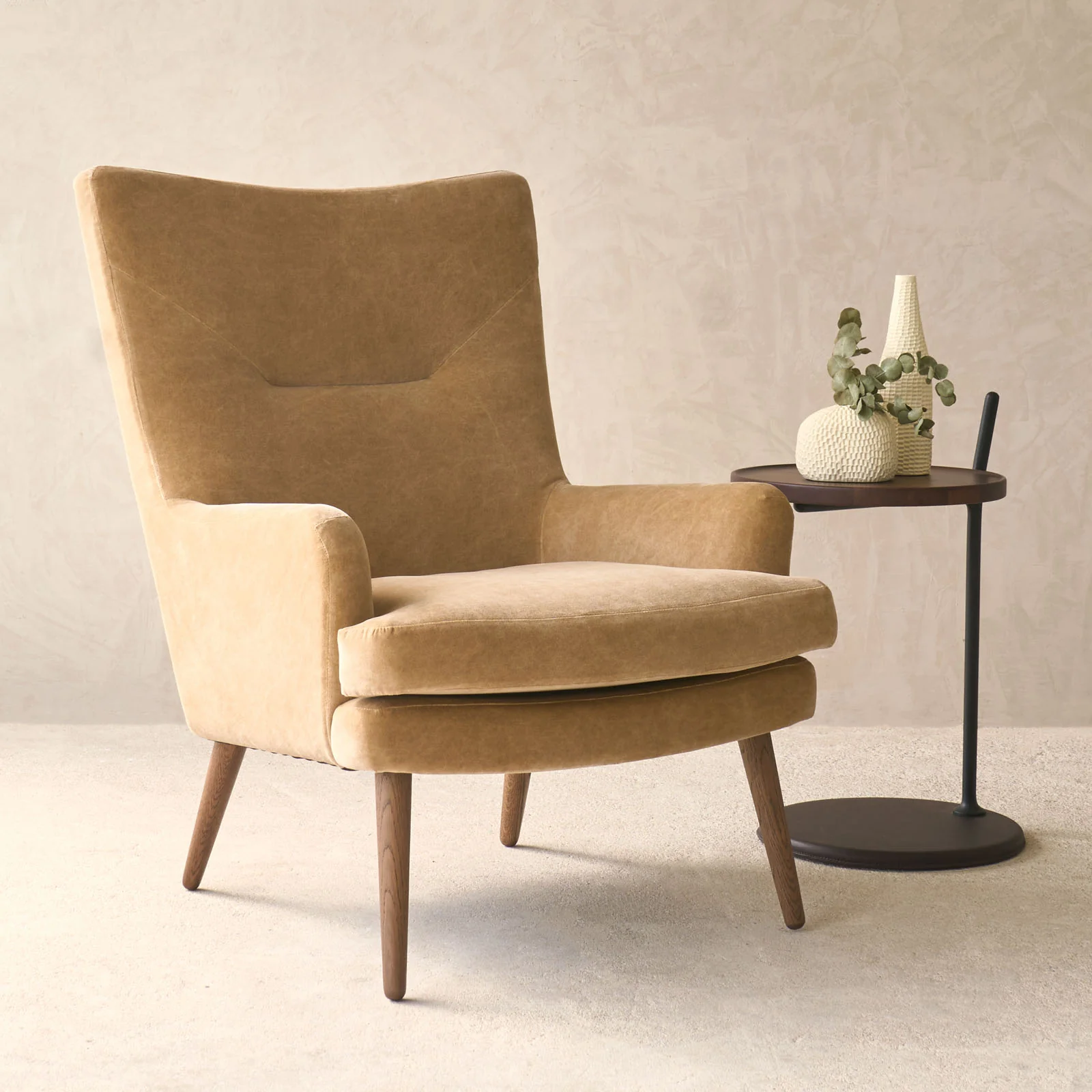 Official Pelagonia Fabric Armchair Latte Oak - Canopy Proven