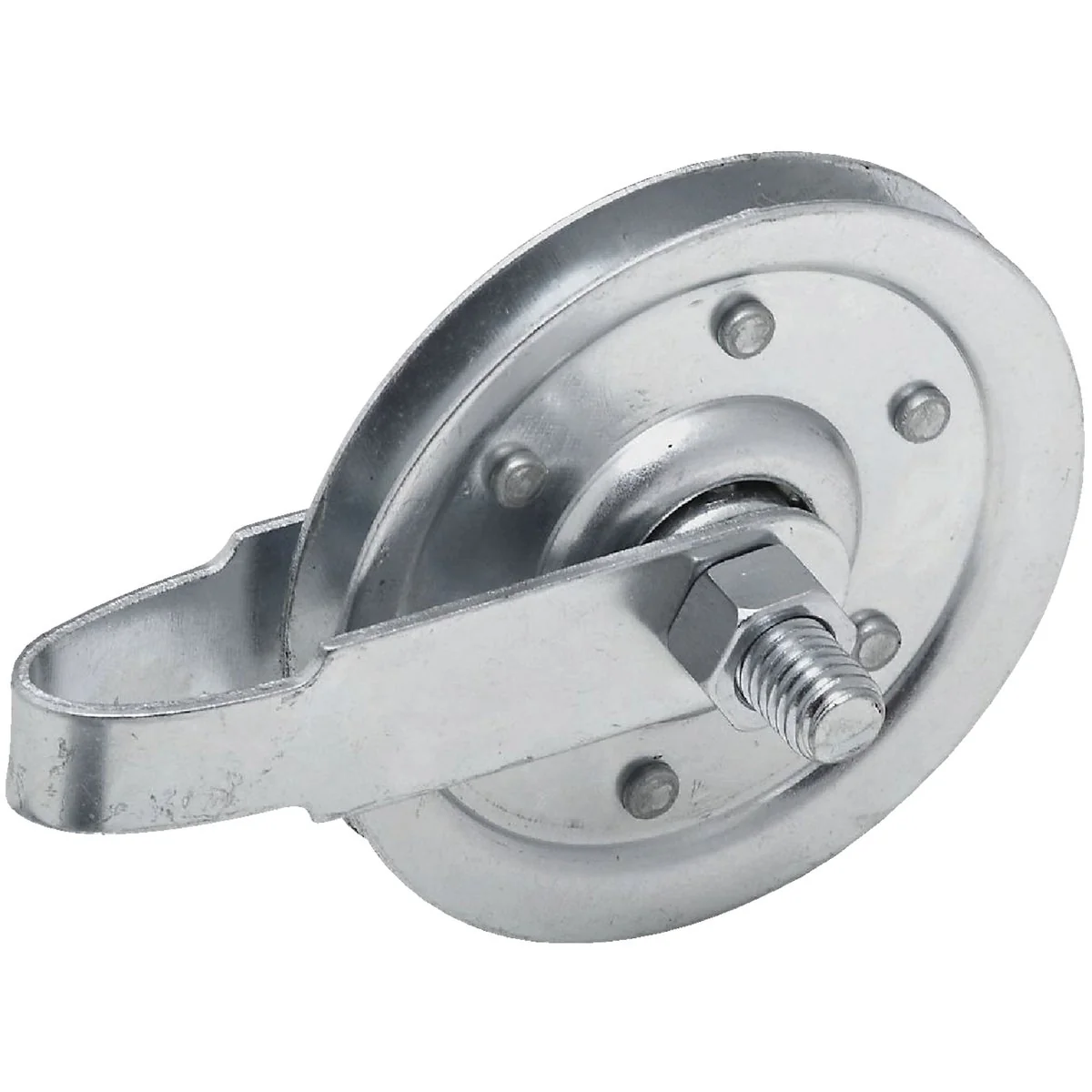 Green Prime-Line 3 In. Dia. Pulley with Strap and Axle Bolt Eco-Friendly