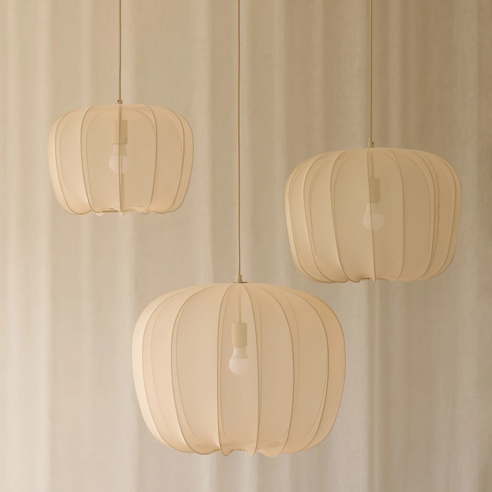 Durable Plumeira Hanging Lamp Sand Innovative