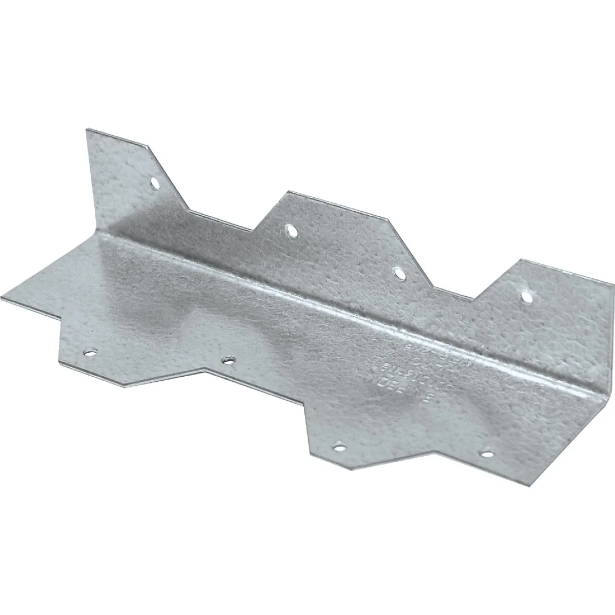 Sustainable Simpson Strong-Tie 7 In. Galvanized Steel 16 ga Reinforcing L-Angle Crafted