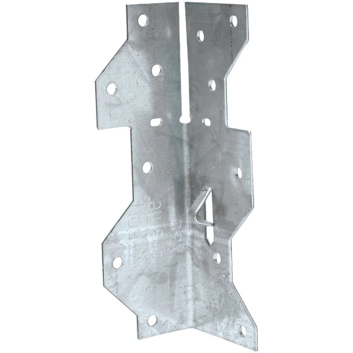 Recyclable Simpson Strong-Tie Galvanized Steel 1-7 16 In. x 4-1 2 In. 18 ga Framing Angle Responsible