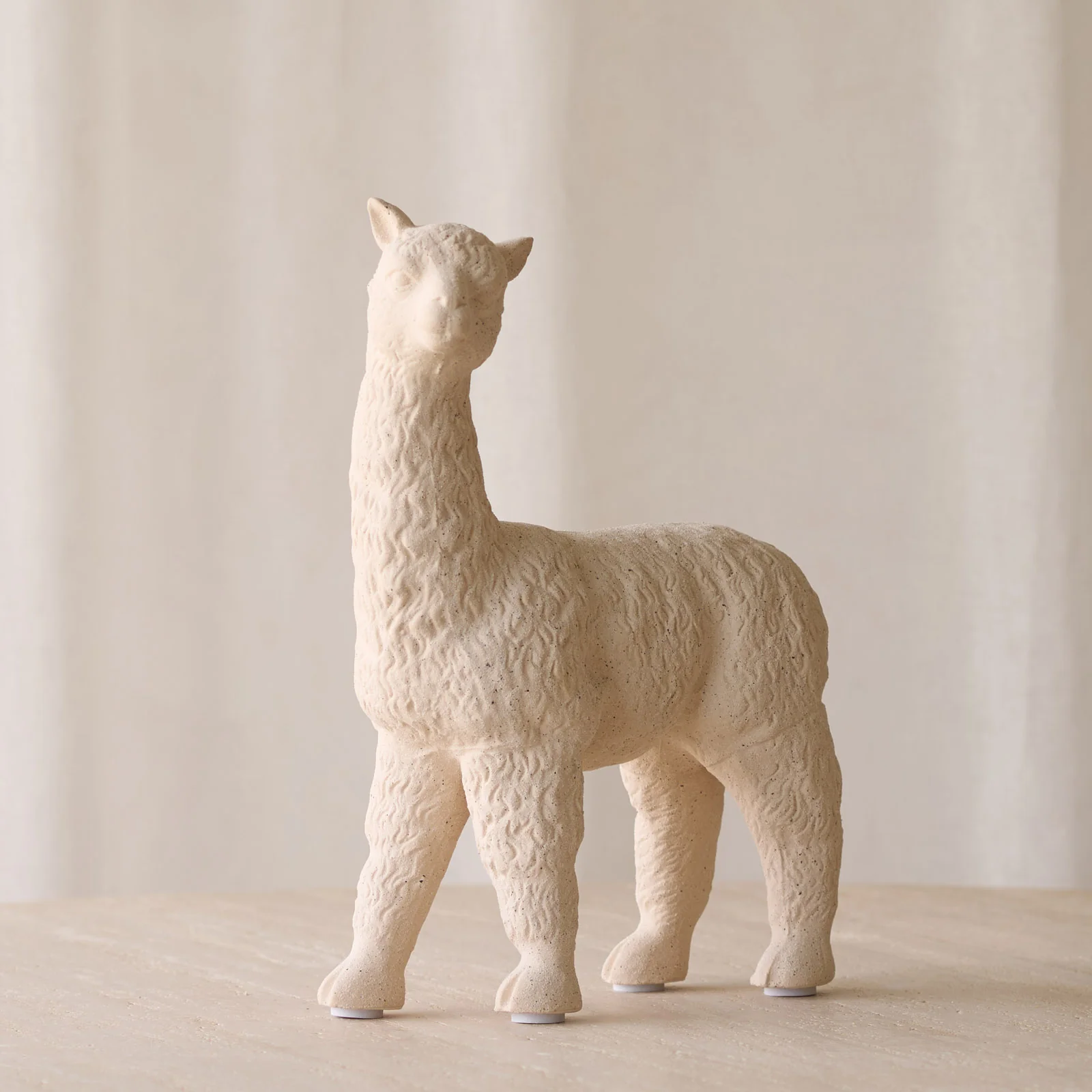 Unique Alpaca Ornament Cream Carefully Designed