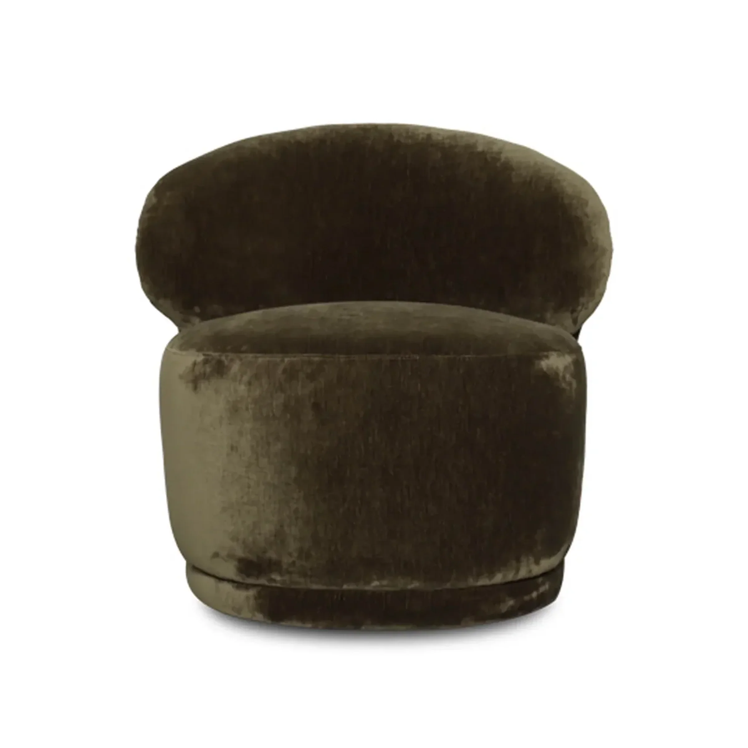 World-Class Rollo Club Chair - Distressed Khaki Green Soft