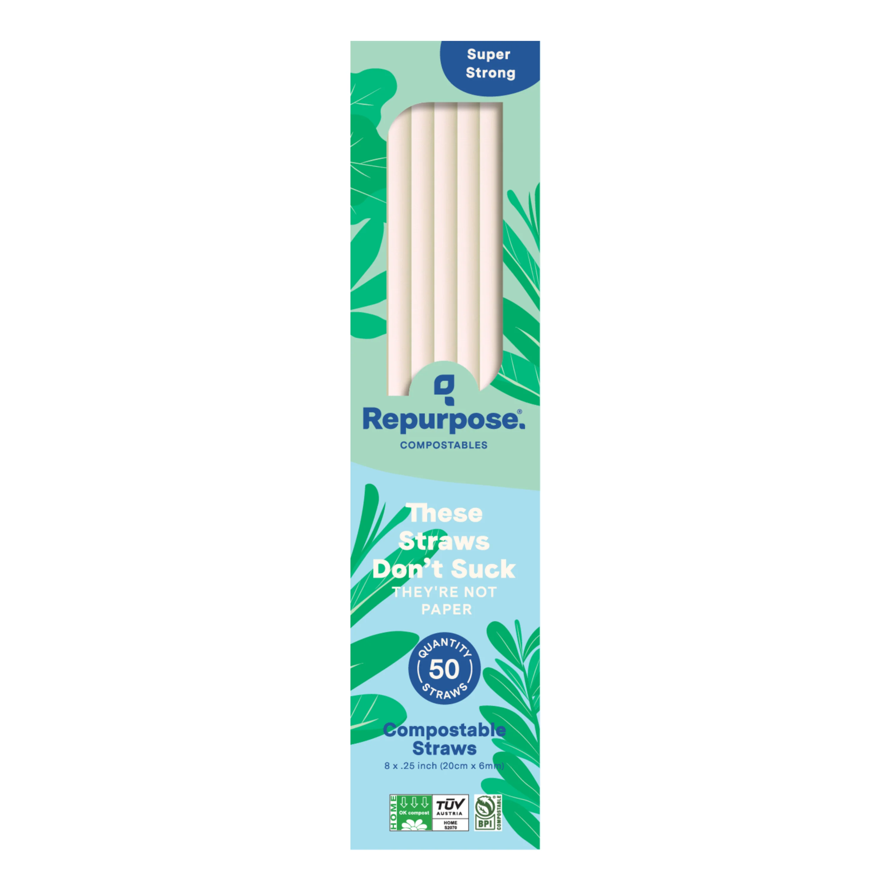 Efficient Repurpose Compostable PHA Straws Authentic