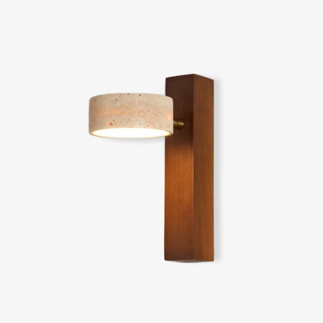 Dependable Nordic Wooden Wall Lamp High-End