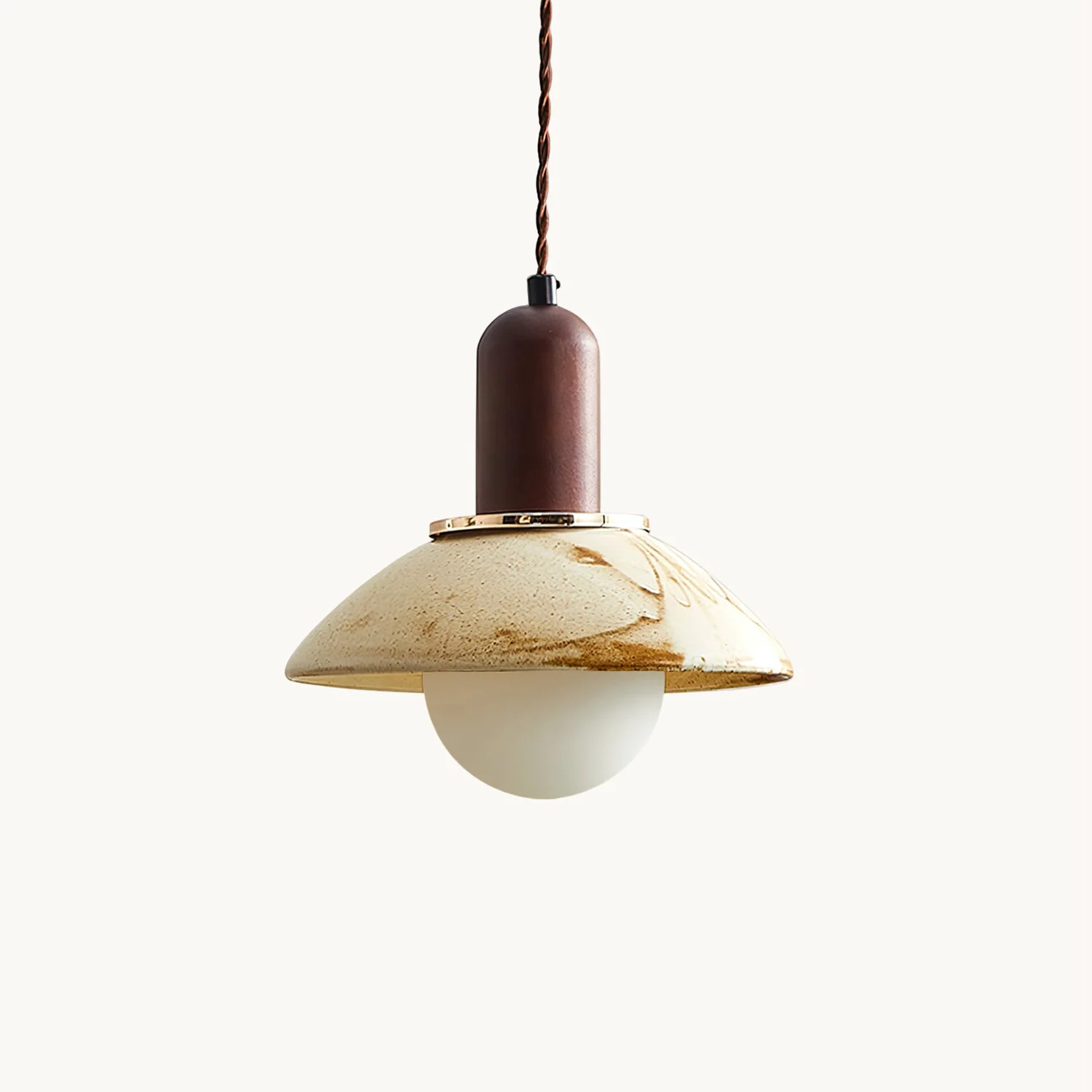 Safe Ceramic Cup Lid Pendant Light Official