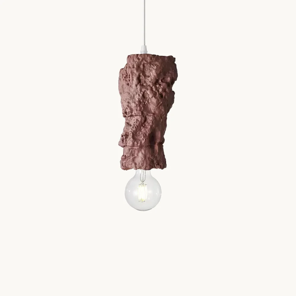 Efficient Terracotta Rock Pendant Light Optimized