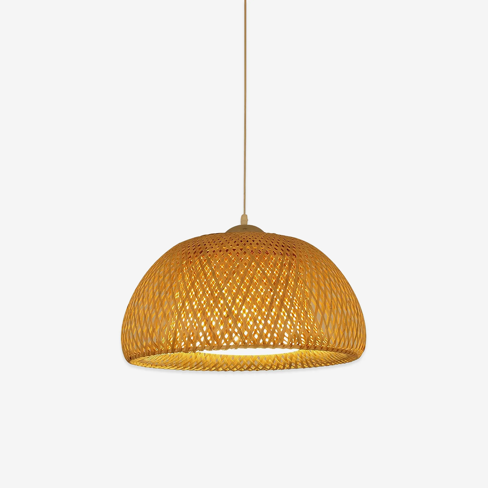 Powerful Bamboo basket pendant lamp Elite