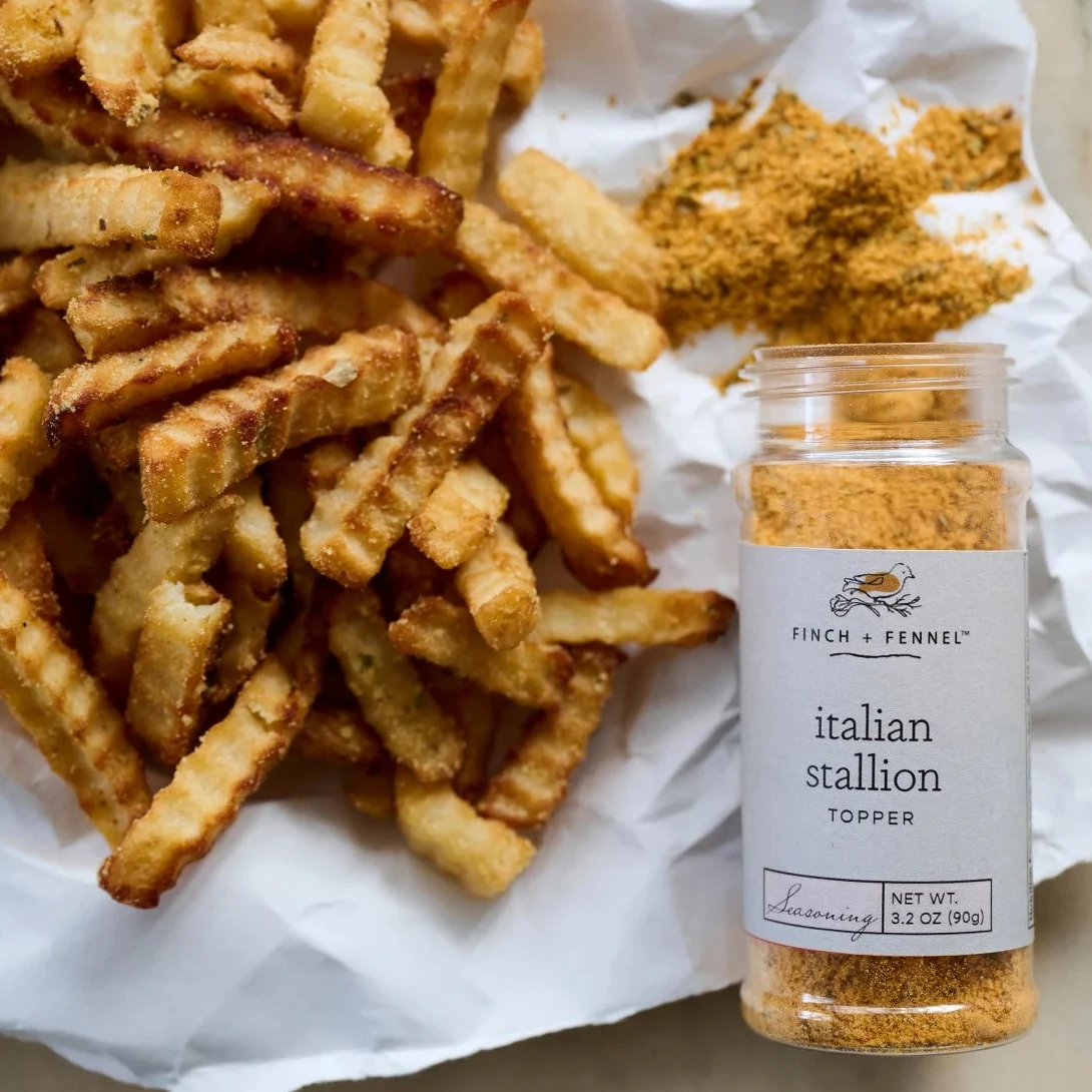 Premium Finch Fennel Italian Stallion Topper Seasoning 3.2 oz Fast