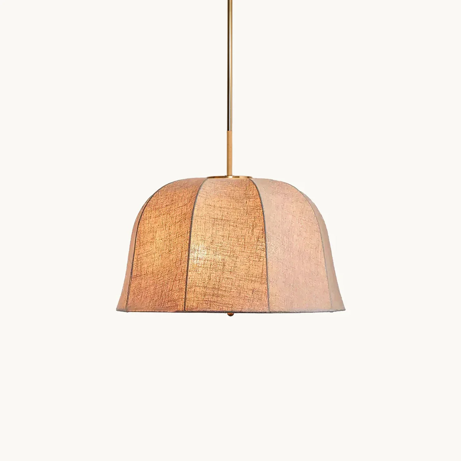 Expertly Made Sienna Linen Pendant Lamp Contemporary