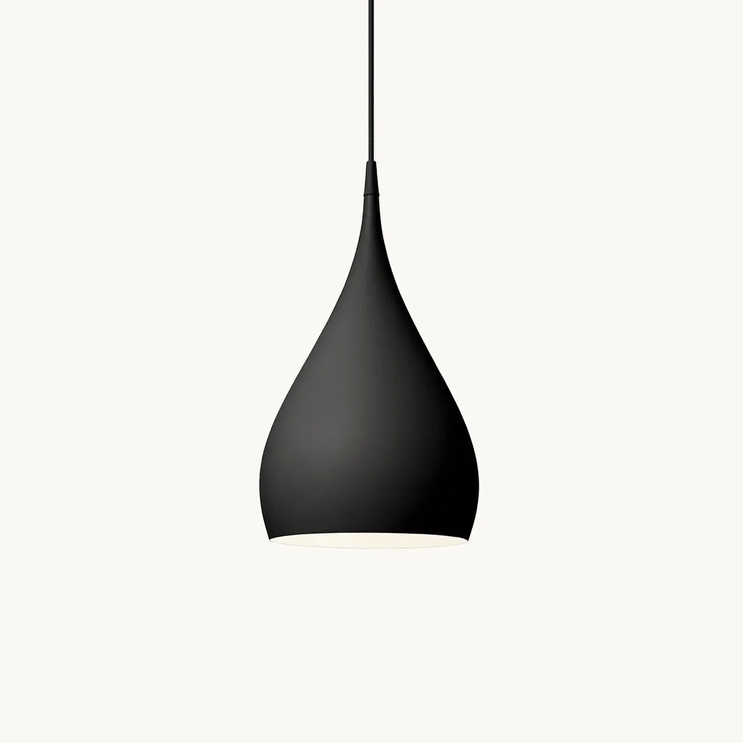 Smooth Teardrop Pendant Light Reusable