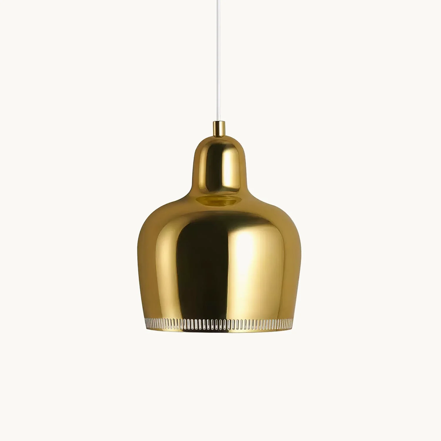 Durable Golden Bell Pendant Light Functional