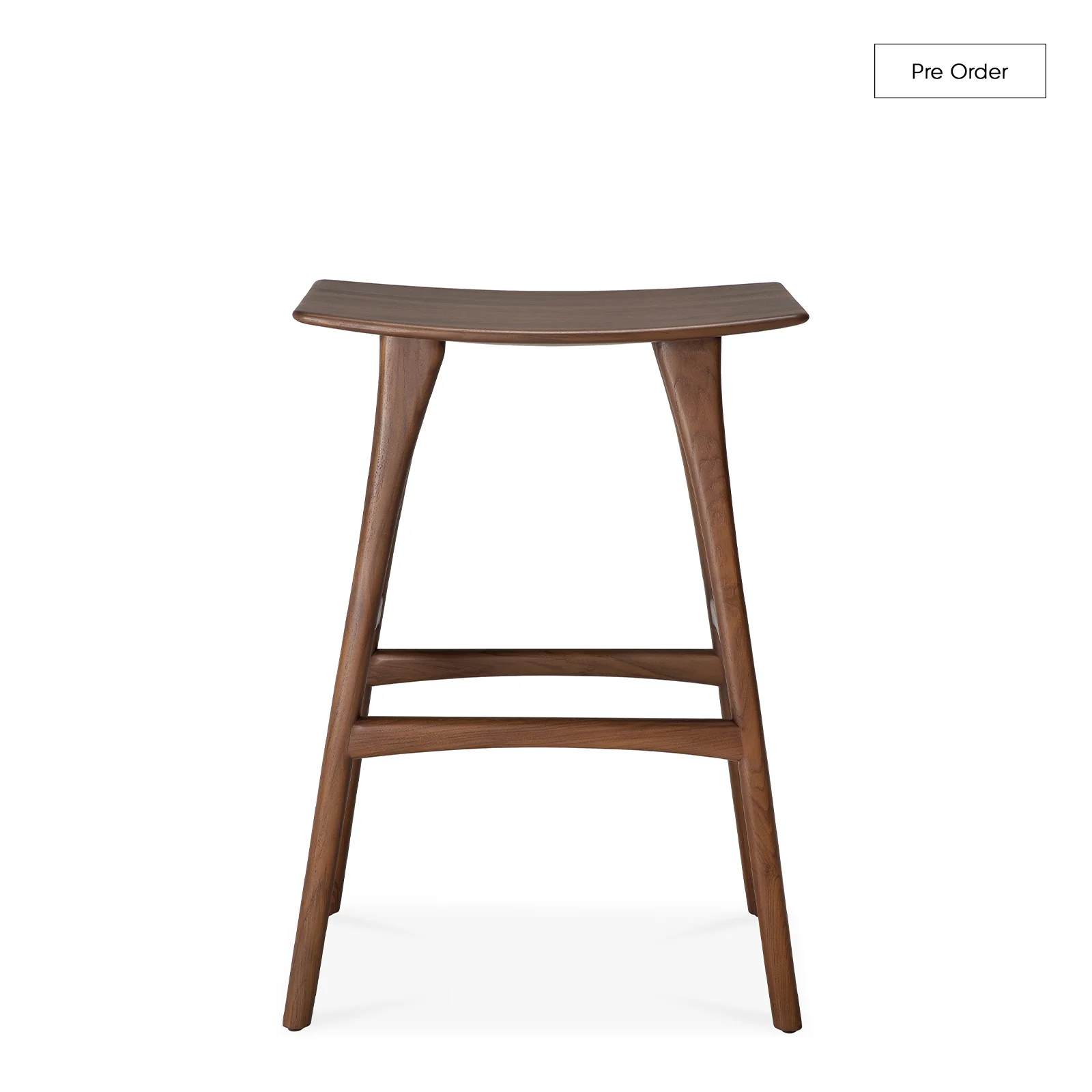 Practical Osso Bar Stool Teak - Brown High-Performance