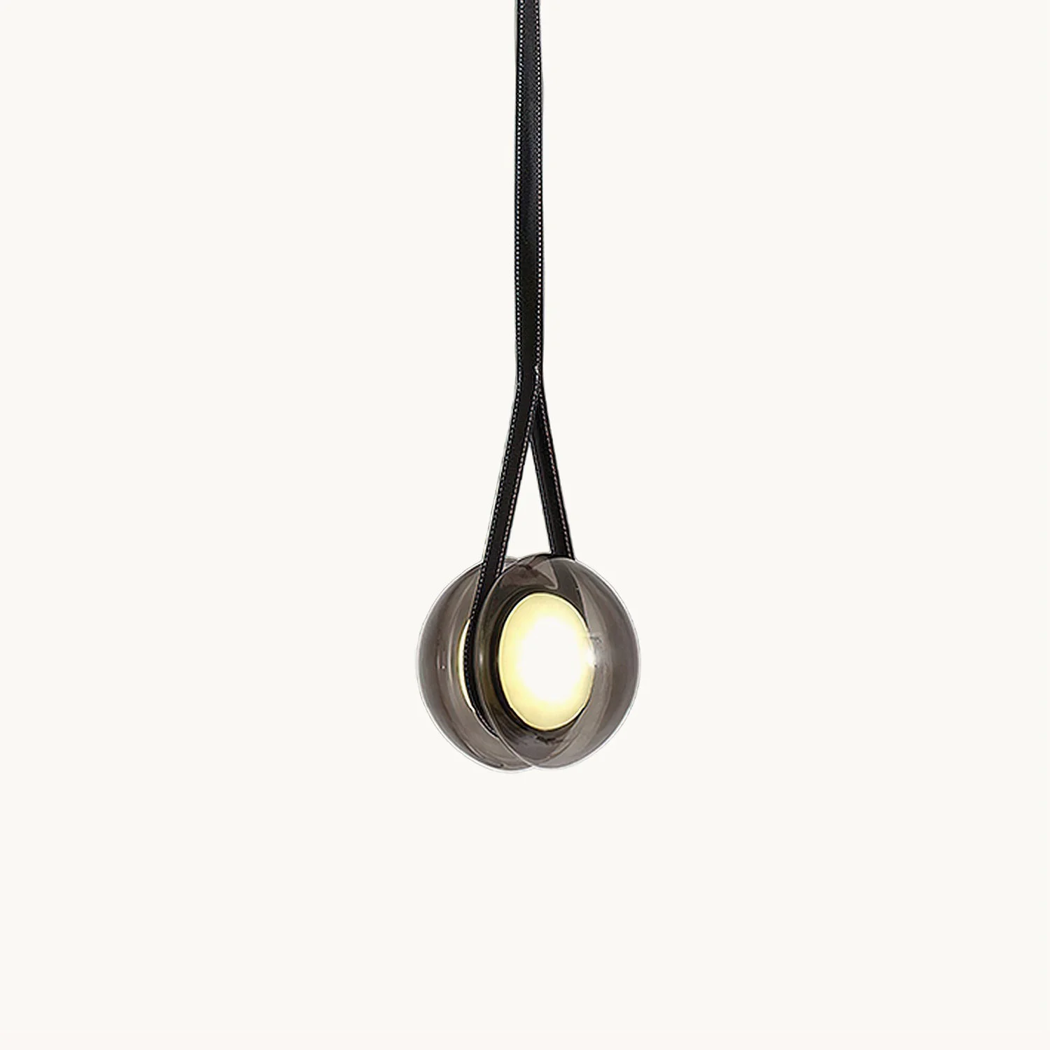 Contemporary Blackhole Glass Pendant Light Detailed