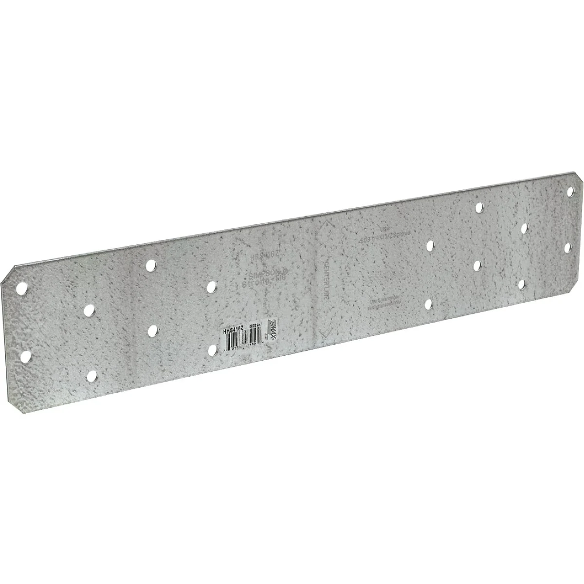Modern Simpson Strong-Tie 3-1 4 in. W. x 16 in. L Steel 12 Gauge Strap Tie Original