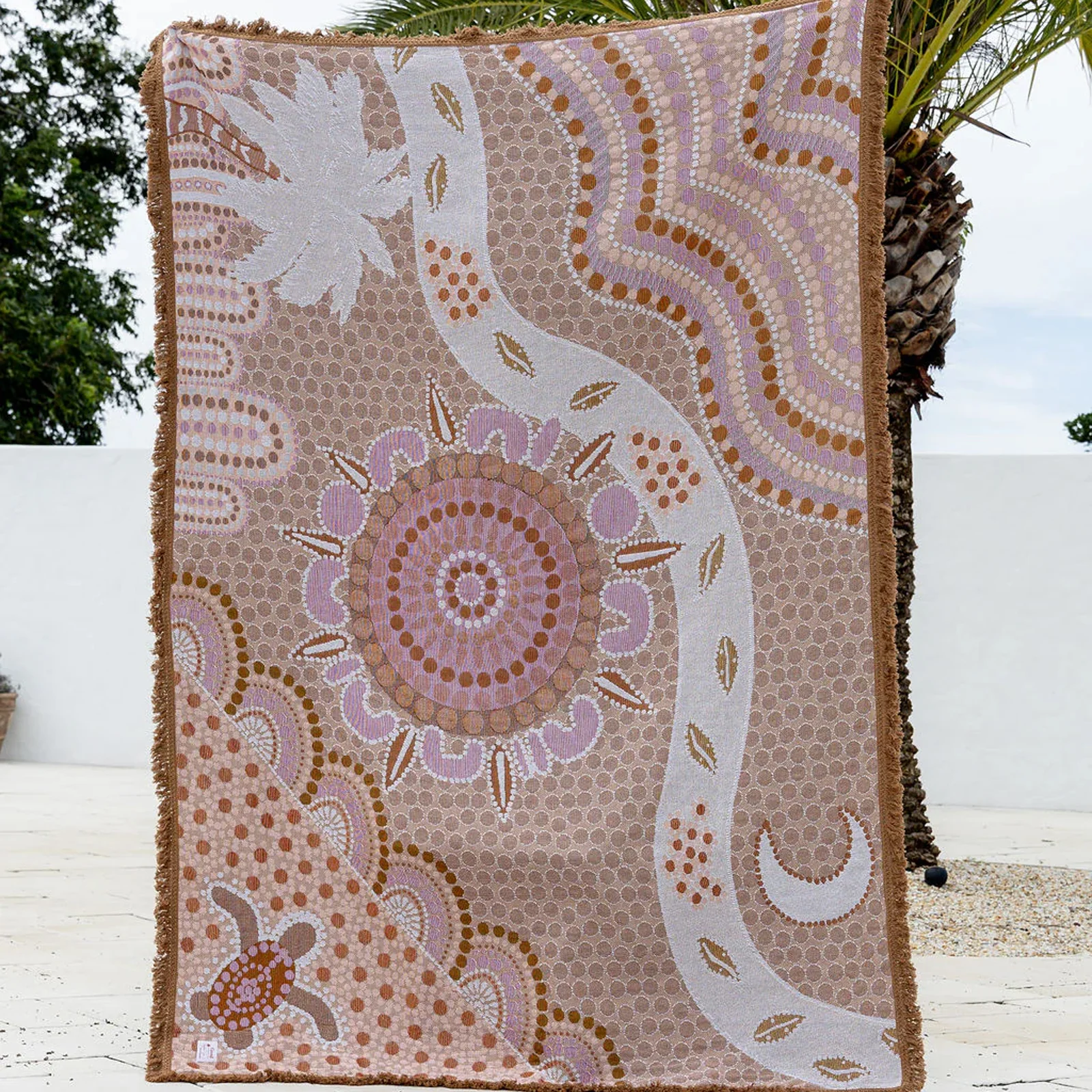 Professional Cotton Throw The Drift of Our Elders 220cm Solid