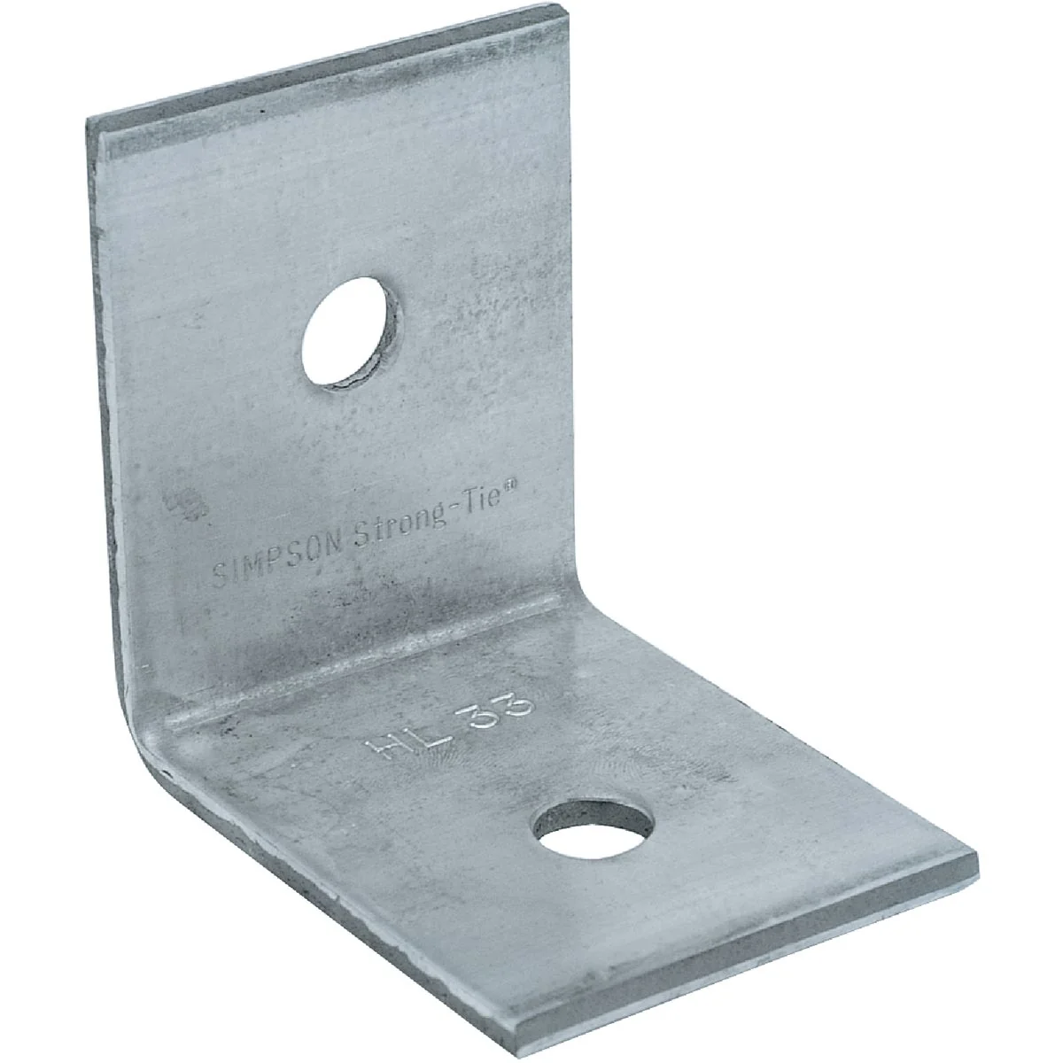 Efficient Simpson Strong Tie HL 3-1 4 in. x 2-1 2 in. Galvanized Heavy Angle Excellent