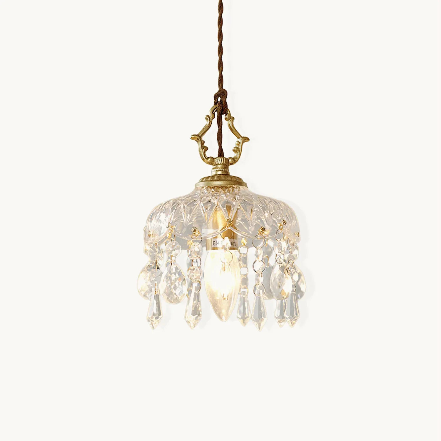 Consistent Crystal Haba Pendant Lamp Healthy