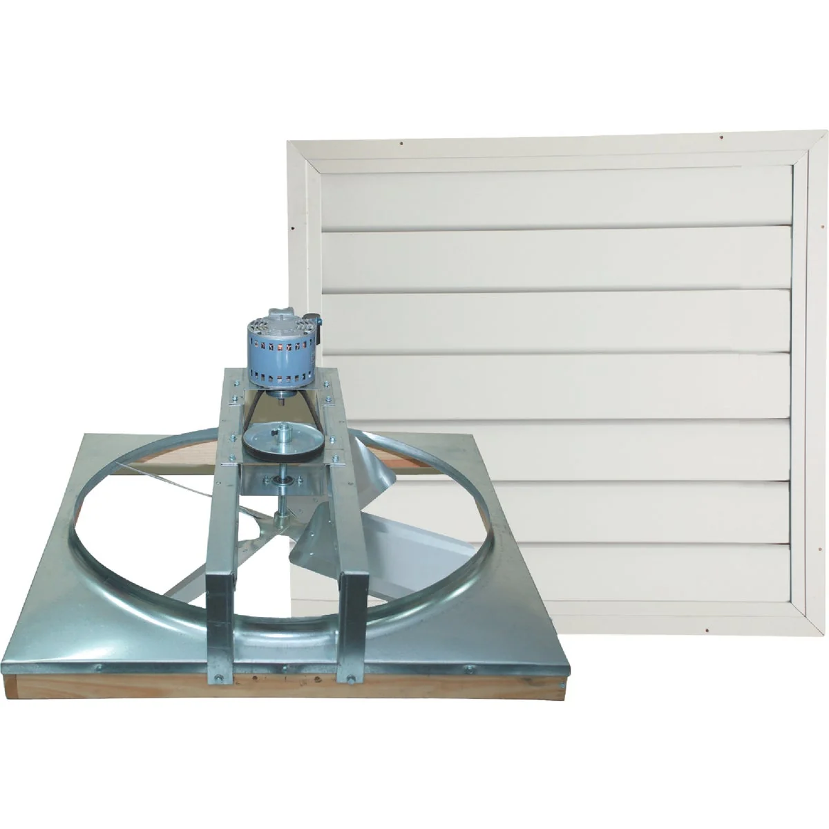 Sophisticated Ventamatic Cool Attic 30 Belt Drive 2000 to 3000 sq ft Whole House Fan Natural