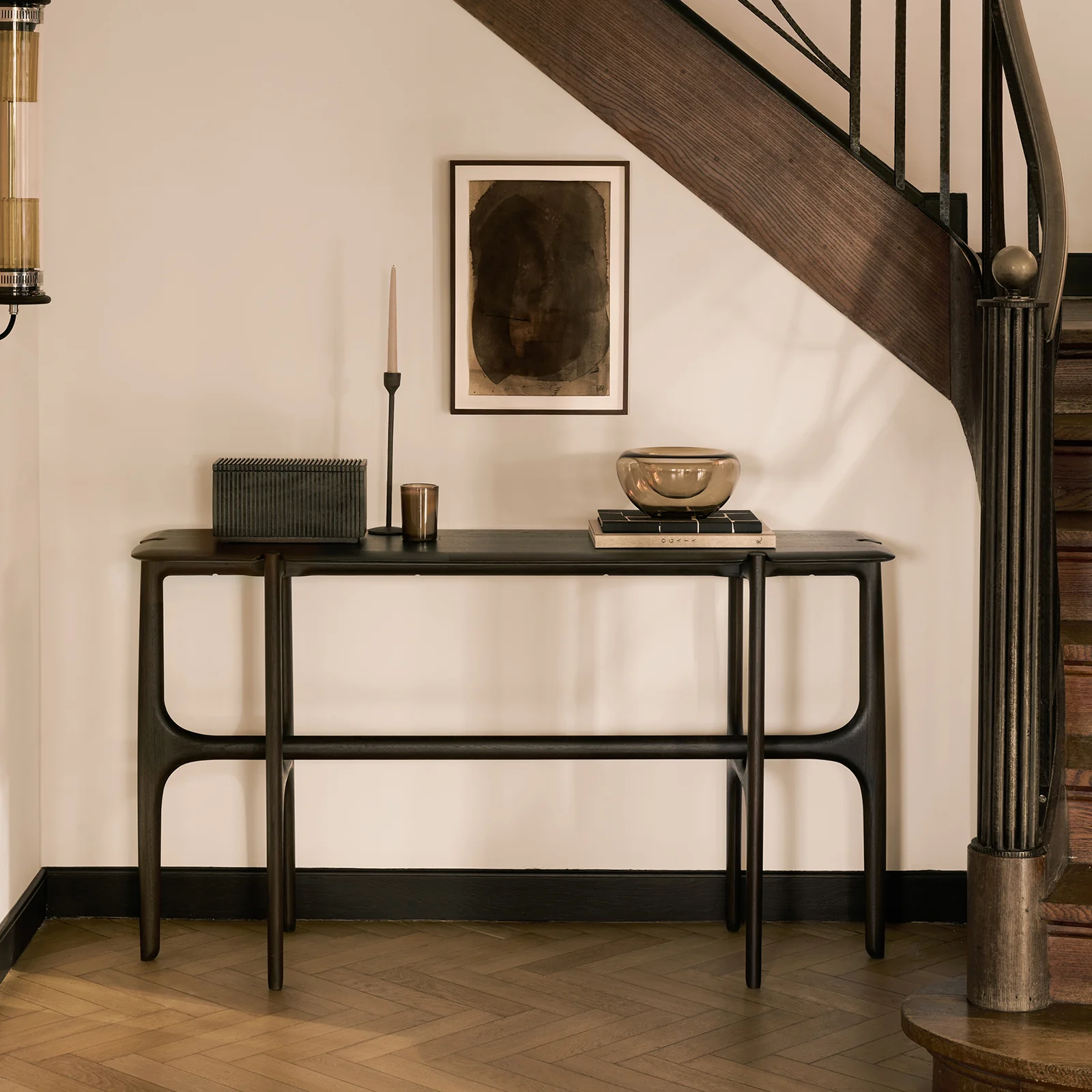 Crafted PI Console Teak - Dark Brown Exceptional