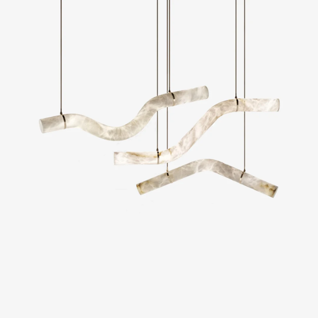 Quality Liberty Alabaster Chandelier Natural