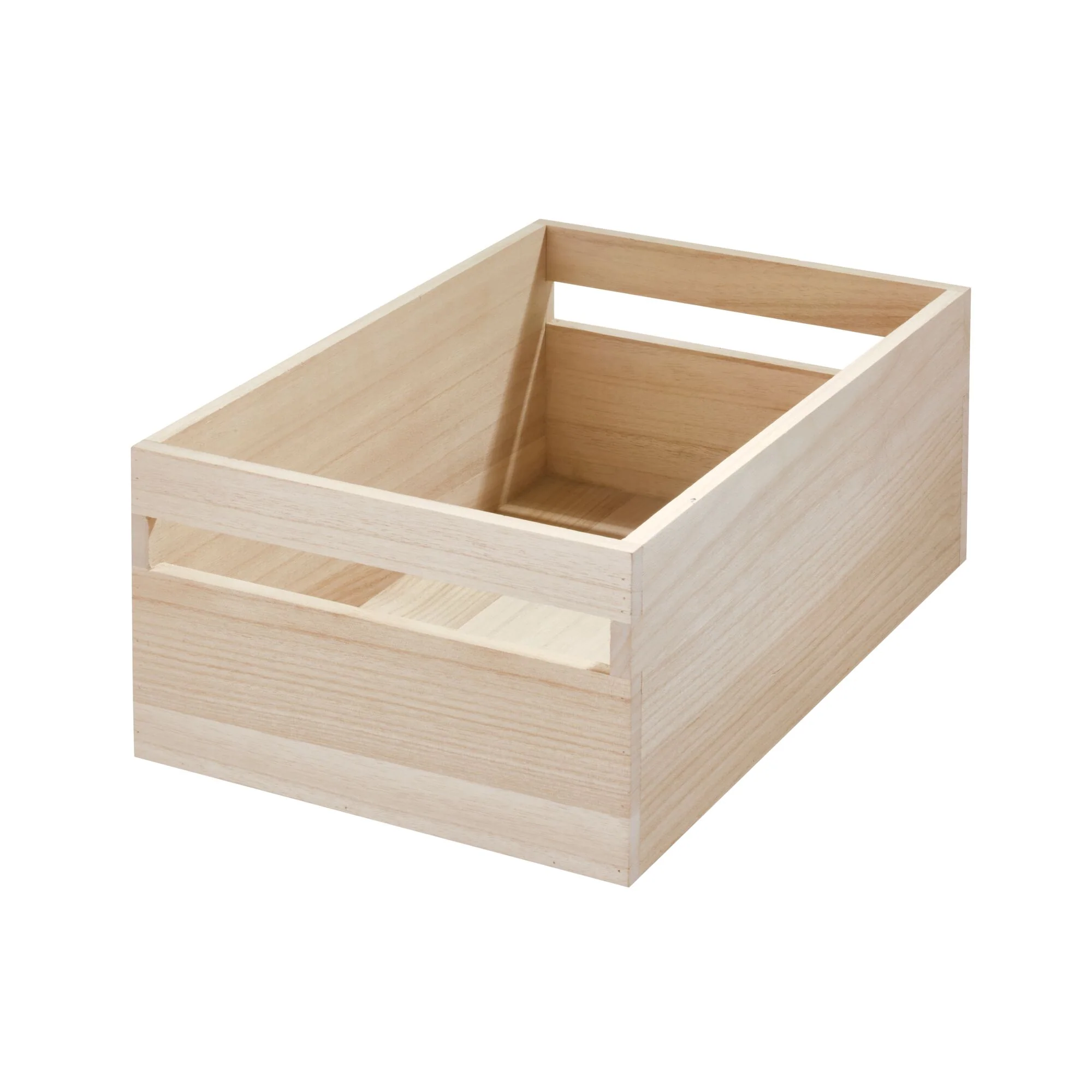 Easy-to-Use iDesign Wood Handled Bin Top-Quality