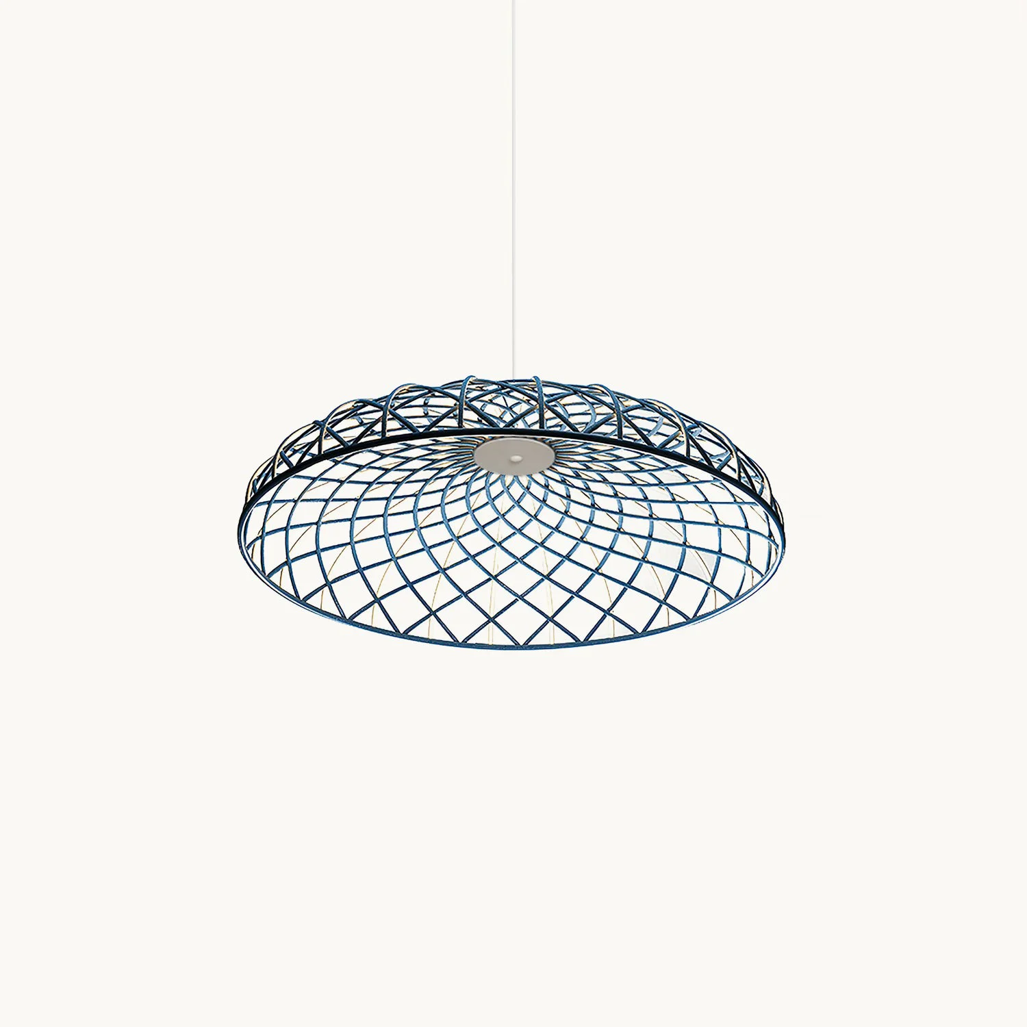 Soft Braided Rope Round Pendant Light Long-Lasting