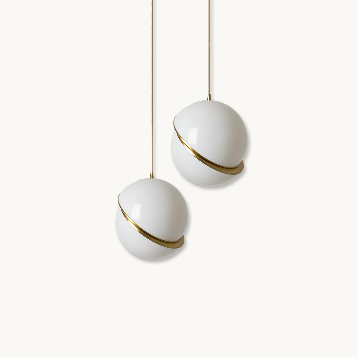 User-Friendly Crescent Pendant Light Pure