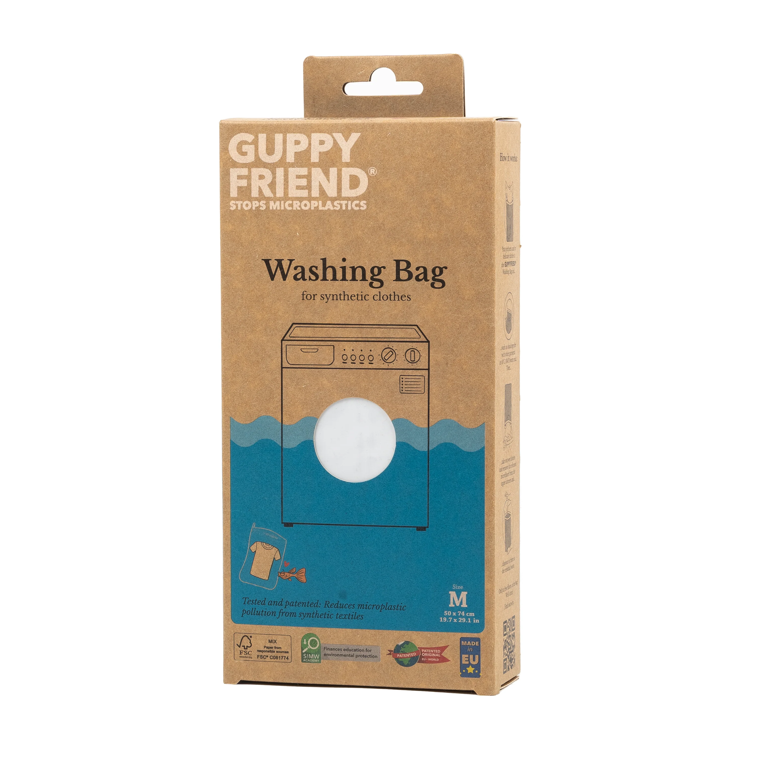 Durable GUPPYFRIEND Washing Bag Prevent Microplastic Pollution Green