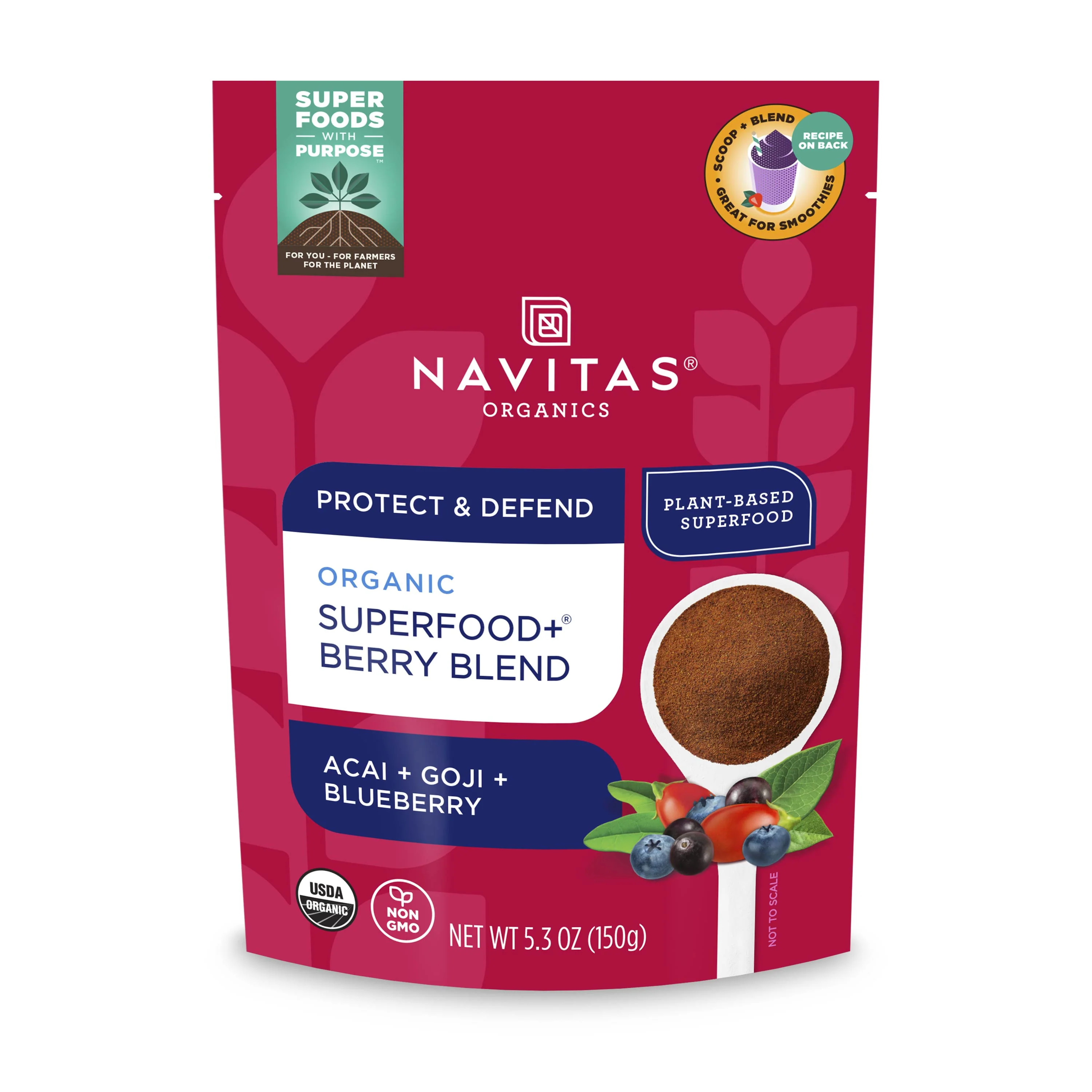 Quality Navitas Organics Organic Superfood Berry Blend Optimized