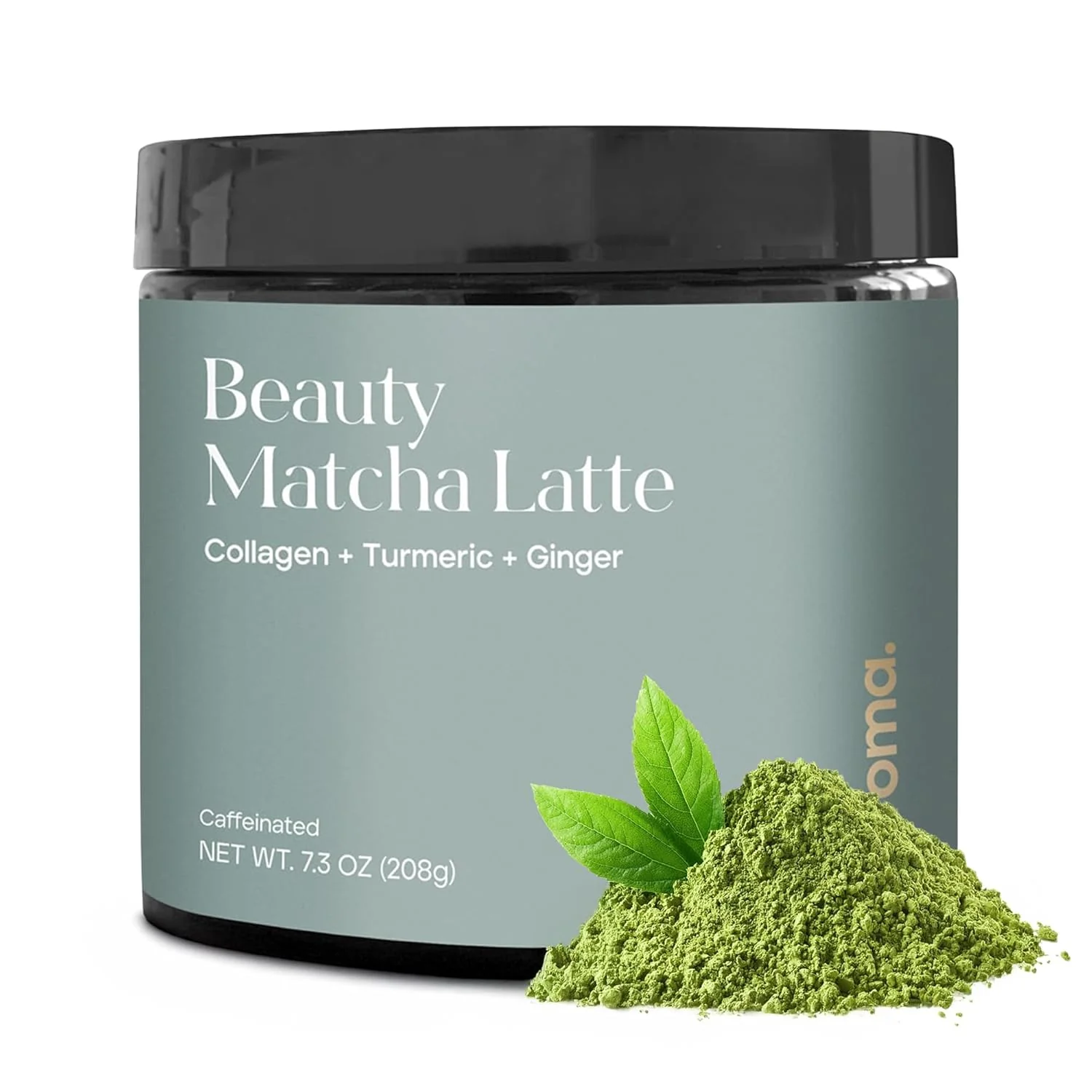 Lightweight Kroma s Beauty Matcha Latte Powder 7.18 Oz 204g 24 Servings – Collagen Ceremonial Grade Matcha Green Tea with Protein for Glowing Skin Hair Innovative