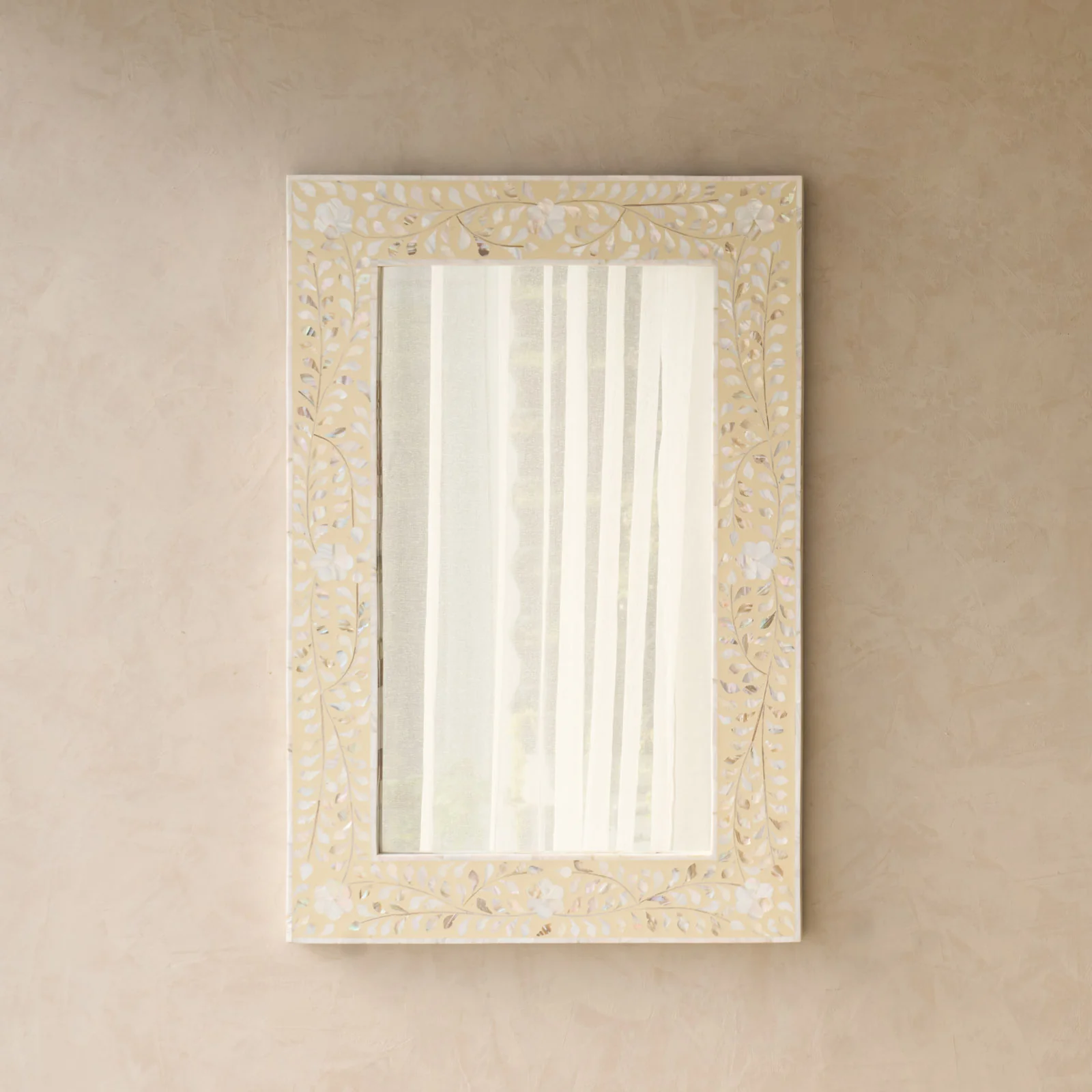 Flexible Inlay Mirror Mother of Pearl Durable