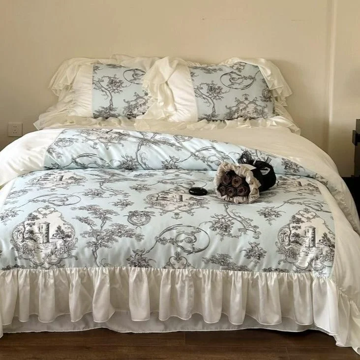 Unique Embroidered Elegance Bedding Set Comfortable