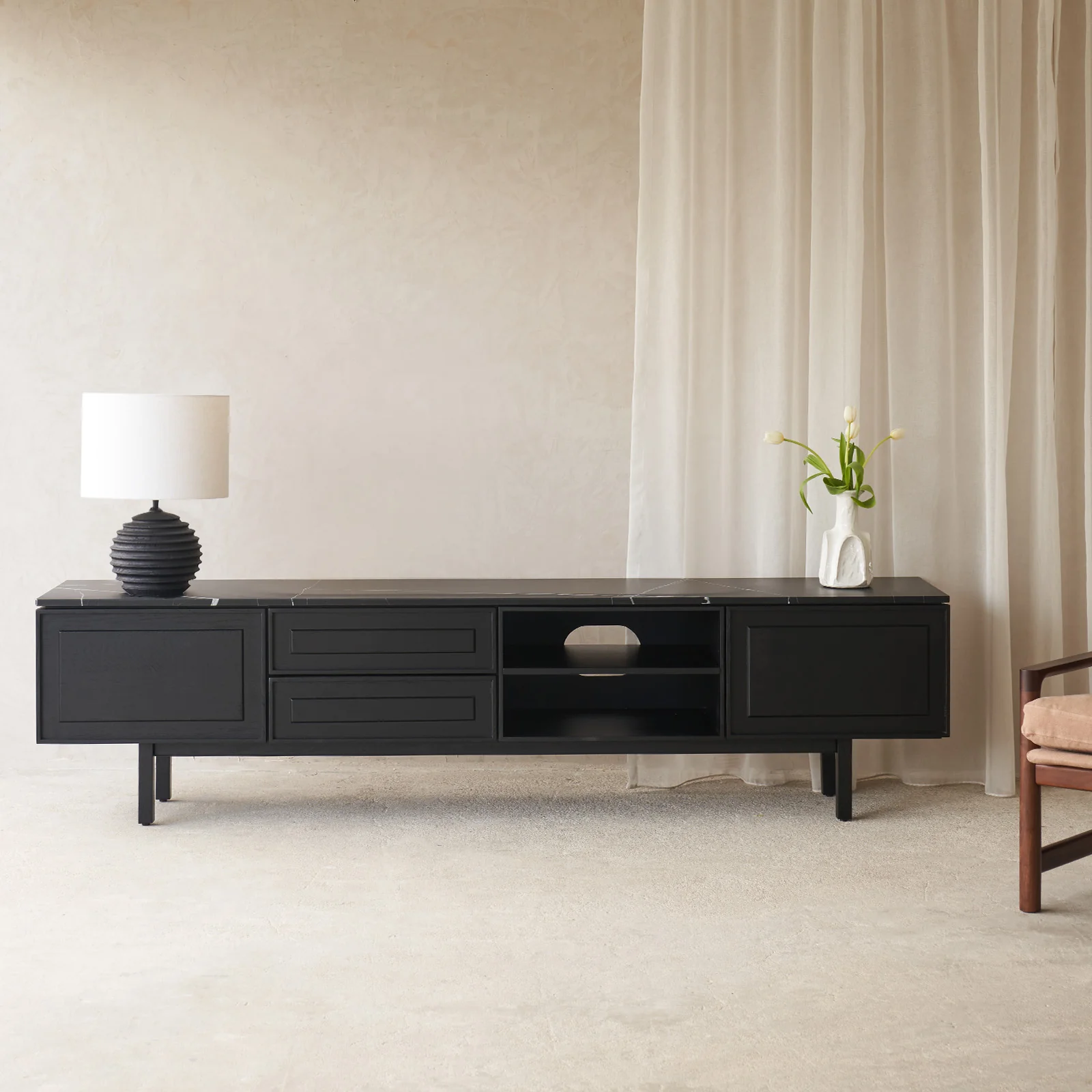 Modern Yorke TV Console Secure