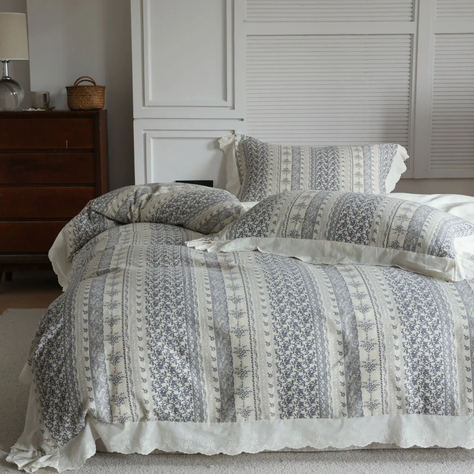 Easy-to-Use Cottagecore Bedding Set Casual