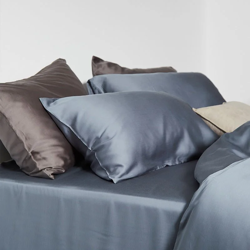 World-Class Steel Blue Lyocell Flat Sheet - FINAL Refined