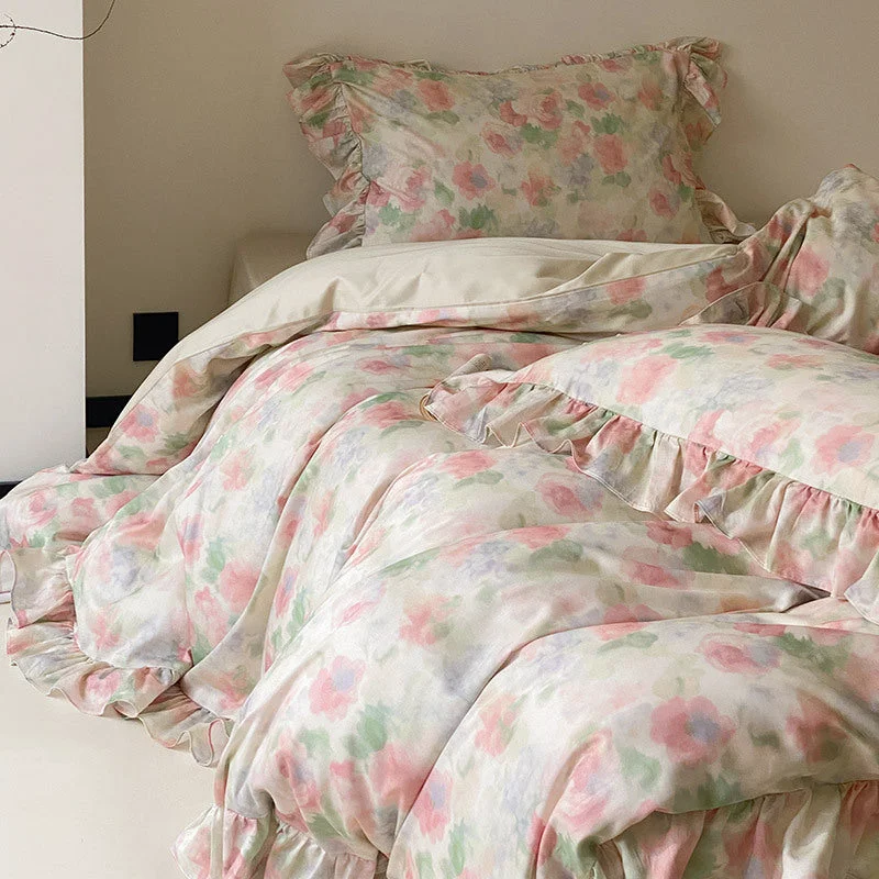 Dependable Soft Romance Bedding Set Crafted