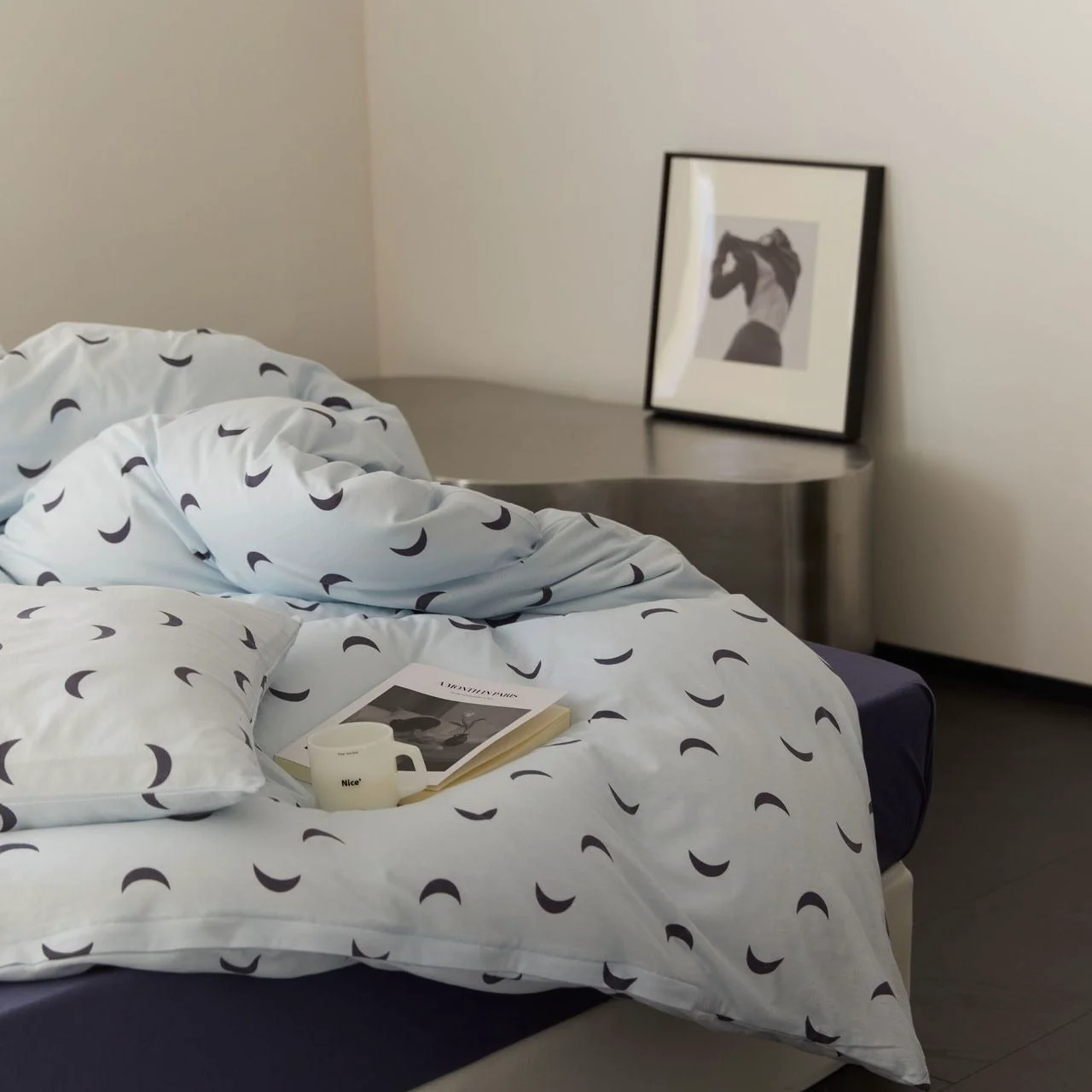 Optimized Calmly Moon Bedding Set Superior