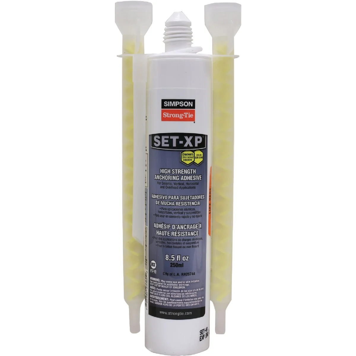 Powerful SET-PAC-EZ Epoxy-Tie Anchoring Adhesive Premium Material
