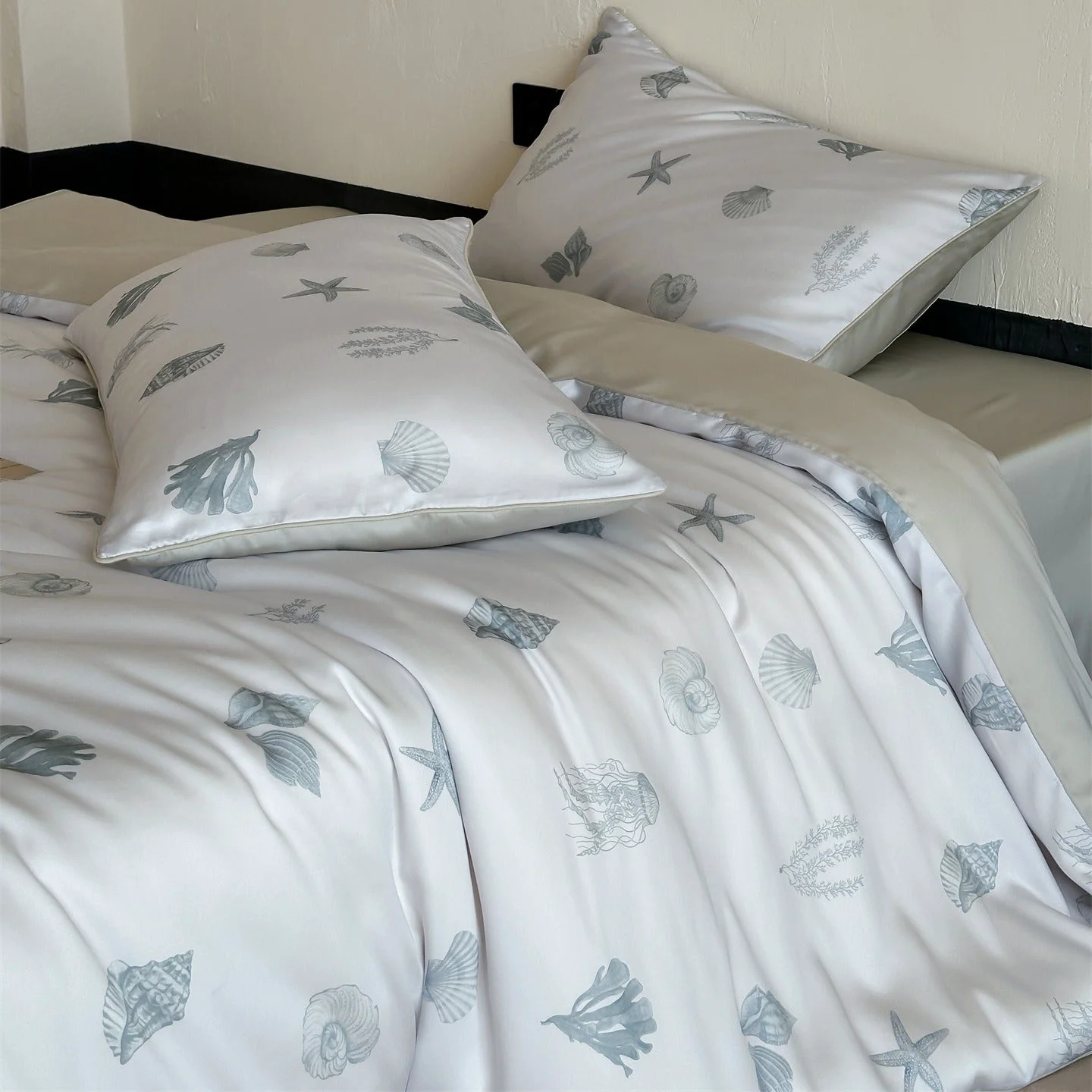 Elegant Ocean Treasure Bedding Set Sustainable