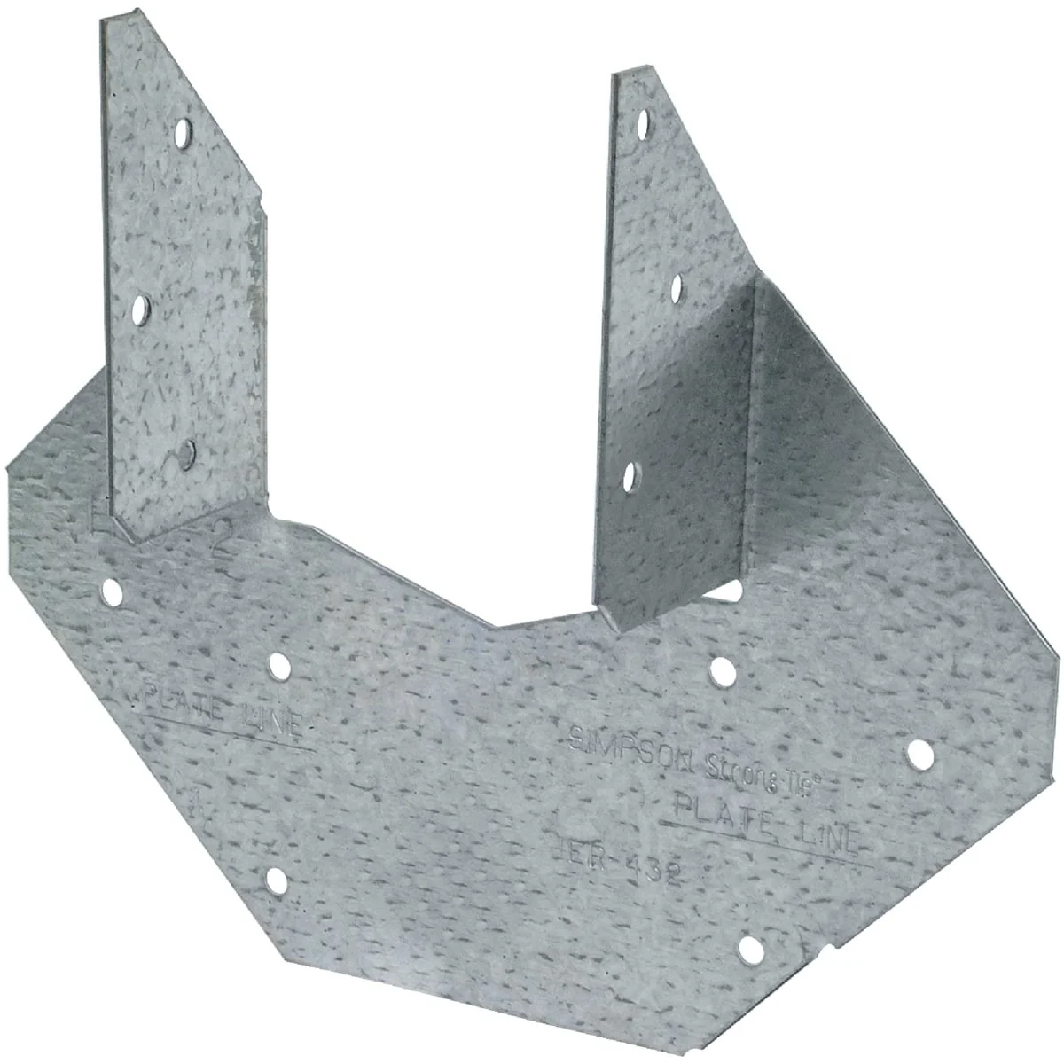 High-Grade Simpson Strong-Tie H10A-2 Galvanized Hurricane Tie Traditional