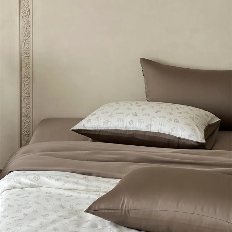 Smooth Rustic Garden Lyocell Bedding Set Responsible