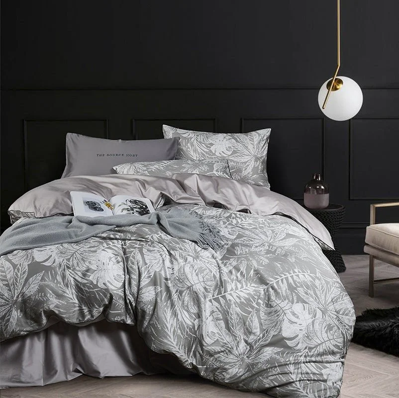 Consistent Sliver Tropical Rainforest Bedding Set Authentic
