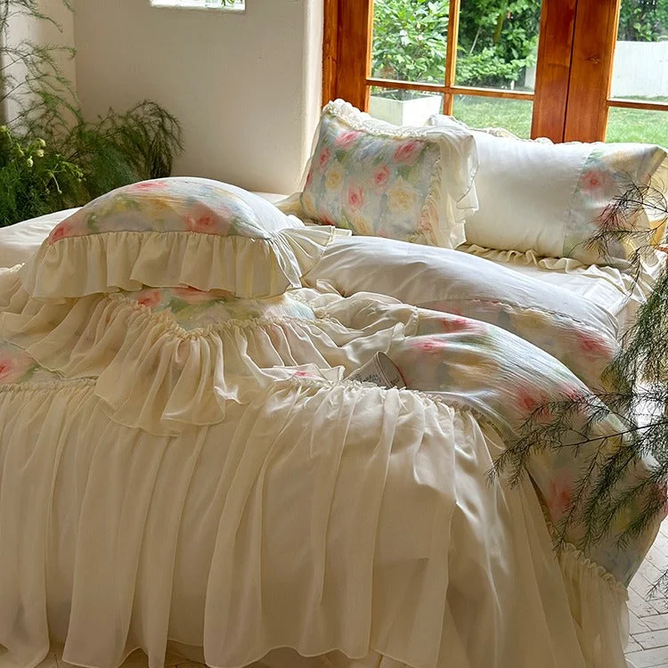 Original Sweet Garden Bedding Set High-Grade