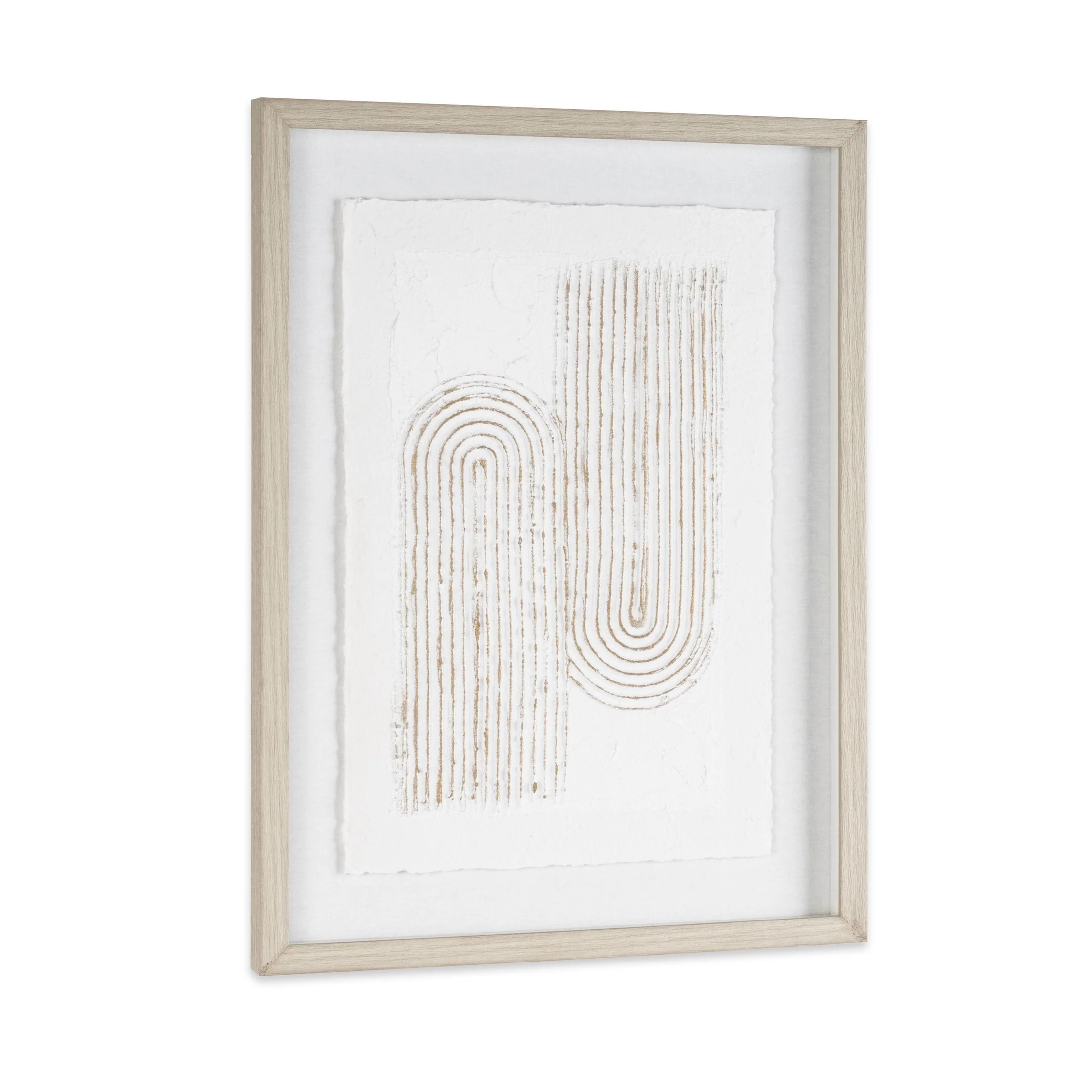 Responsible Curvaceous Spirit Shadow Box Natural
